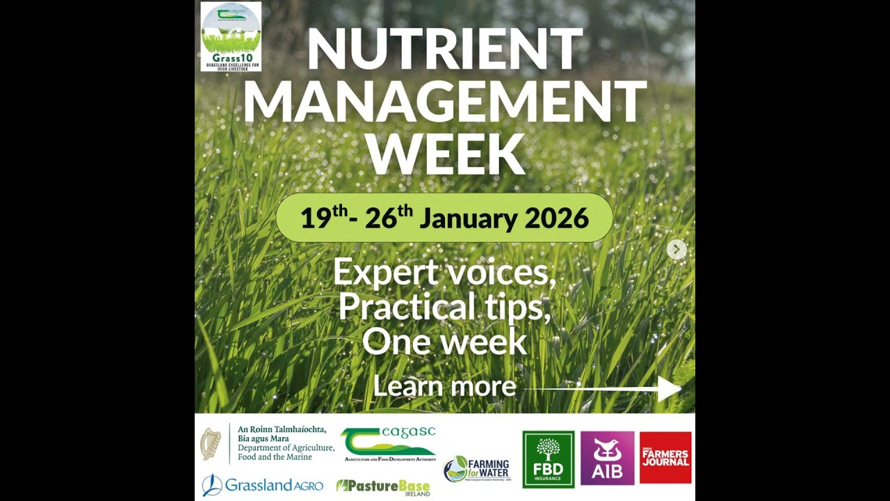 Nutrient Management Week: How to get full value from the fertiliser allowances for your farm