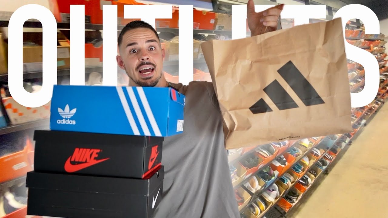 De OUTLETS al 50% INCREIBLE COMPRAR ESTOS PARES DE SNEAKERS Y ROPA para mi HIJO