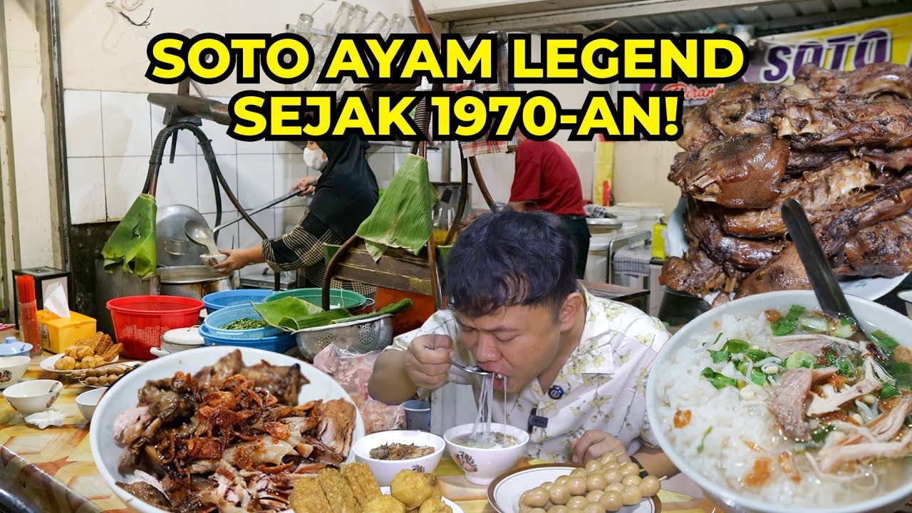 Dari Mikul Keliling Sekarang Punya Ruko Sendiri! Soto Ayam Legend di Semarang Sejak Tahun 70-an!