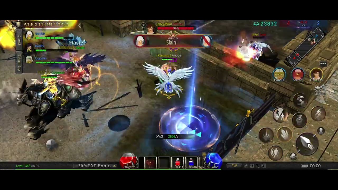 MU Monarch SEA Wizard 3v3 Gameplay
