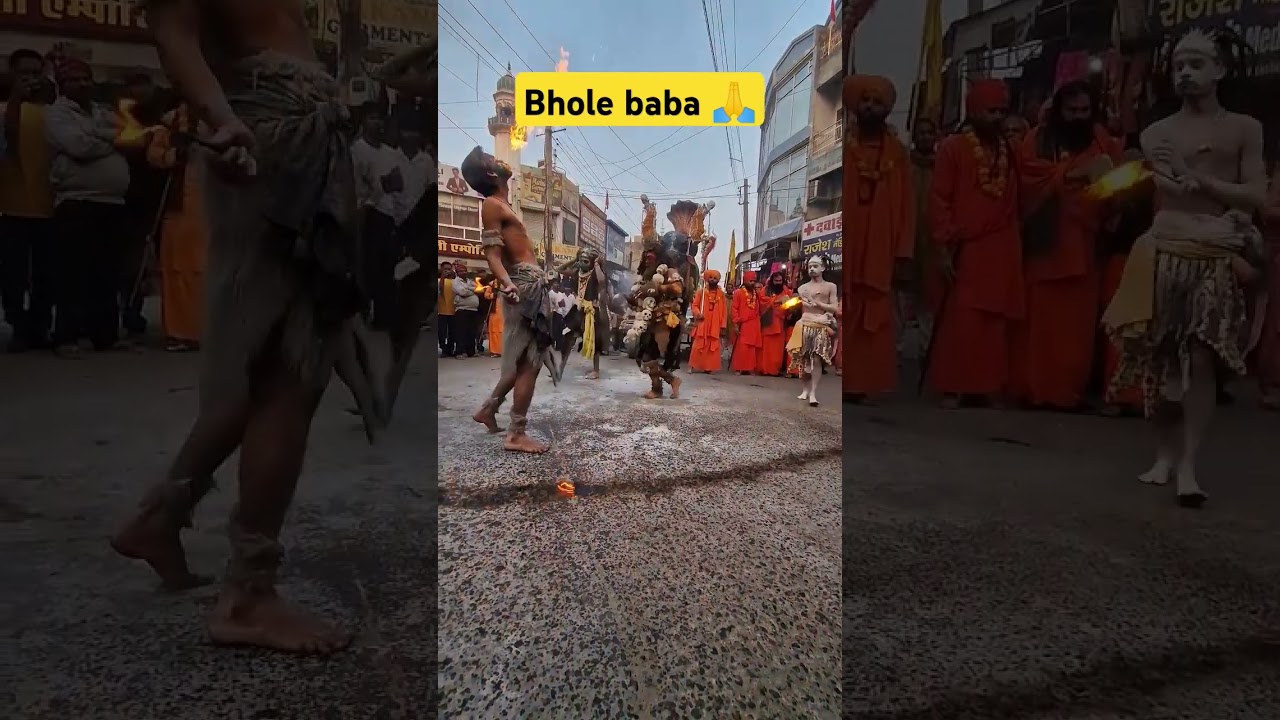Bhole baba 🙏 mahakumbh Priyagraj ❣️ #mahakumbh #mahakumbh2025 #priyagraj #sorts #viral