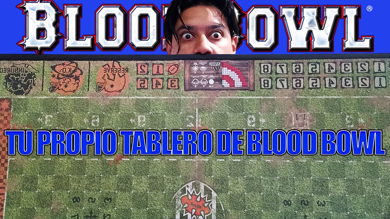 COMO HACER TU PROPIO TABLERO DE BLOOD BOWL !