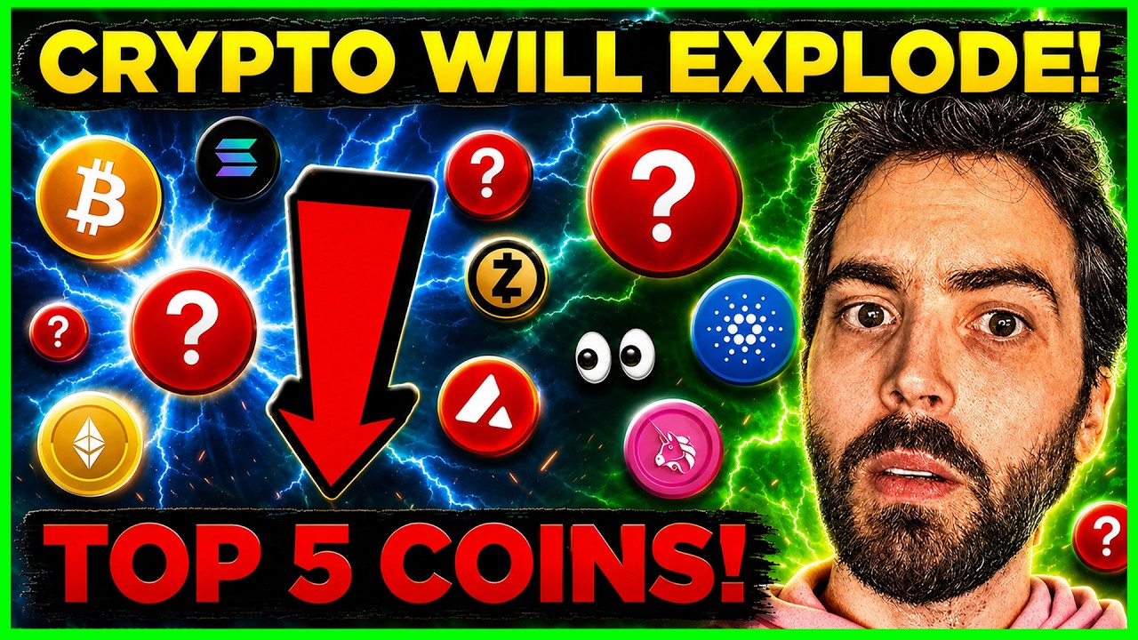 5 Crypto Coins will 10x in 30 Days! (Watch Before I Delete)