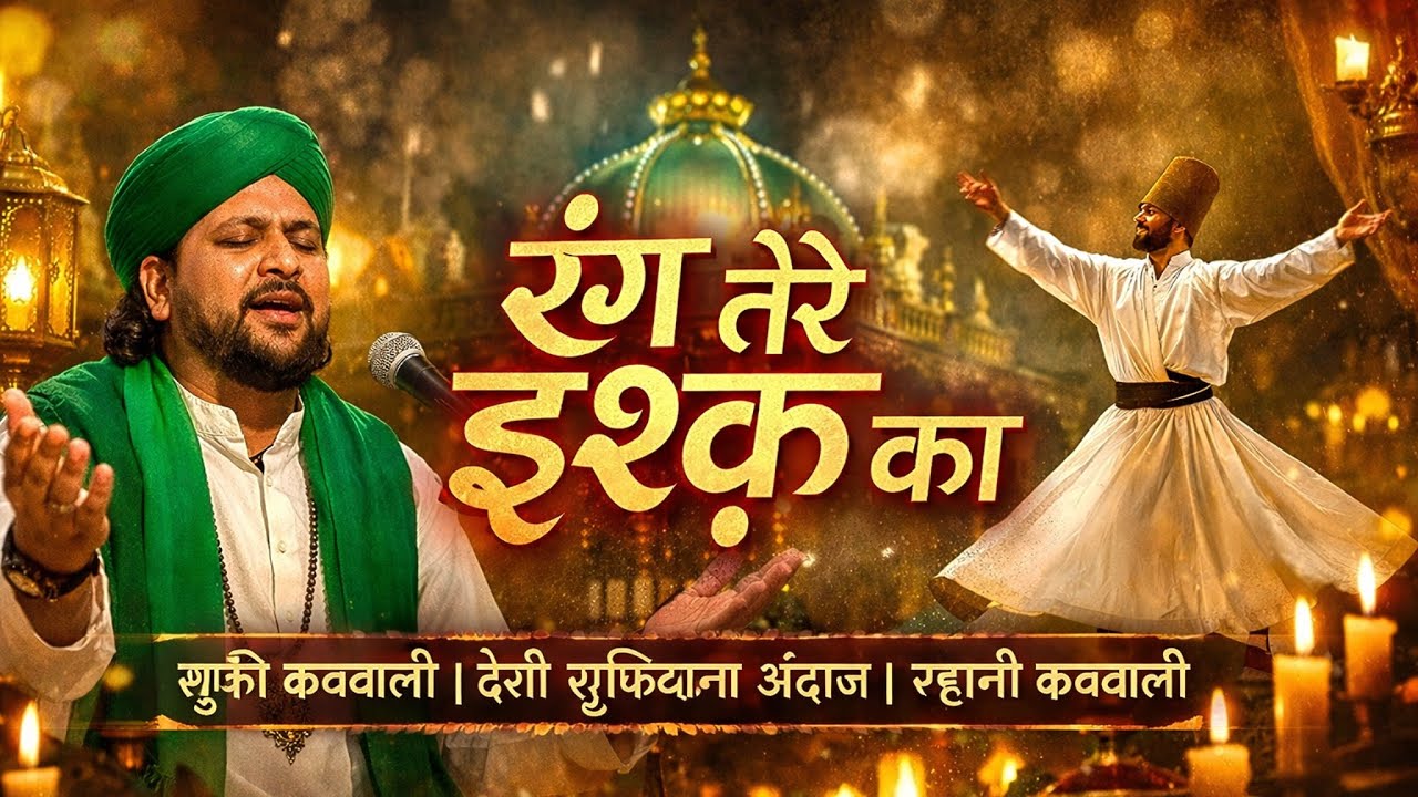 रंग तेरे इश्क़ का | सूफ़ी क़व्वाली | देसी सूफ़ियाना अंदाज़ | रूहानी क़व्वाली 