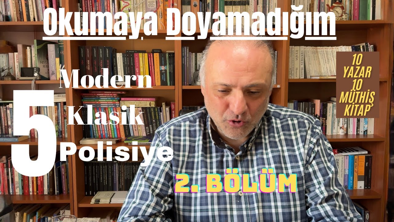 Okumaya Doyamadığım 2. Bölüm 5 Modern Klasik 5 Polisiye  Kitap | Kitap Önerisi | Kitap Alışverişi