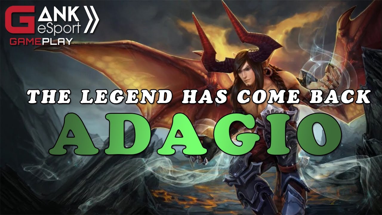 [Vainglory] Huyền thoại đã trở lại | Adagio Vainglory Gameplay 2.6