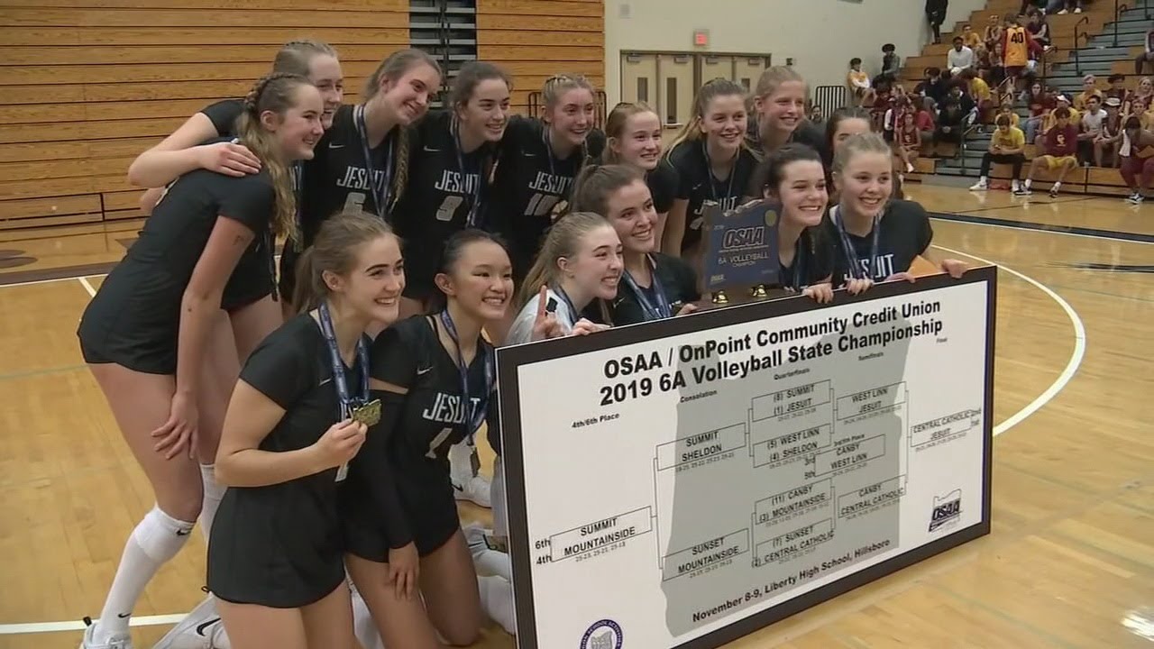 Bump, set, spike, celebrate: Jesuit HS takes 6A volleyball state championship