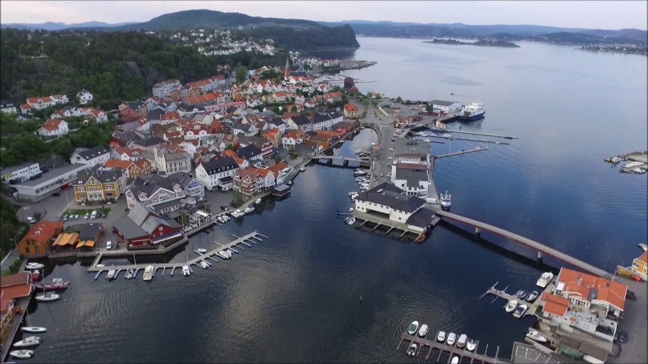 Kragerø fra luften