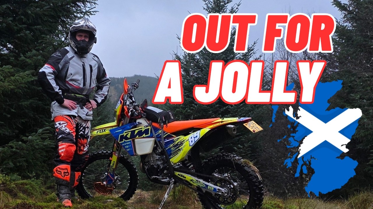 KTM EXC-F 500 (Scottish Country Side Getting After It)