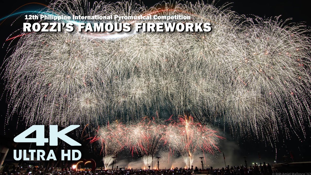 USA - Rozzi's Famous Fireworks - 12th Philippine Int. Pyromusical Competition