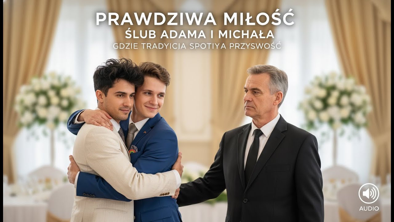 Ukrywał swoją dumę – aż syn założył tęczową przypinkę na własnym ślubie