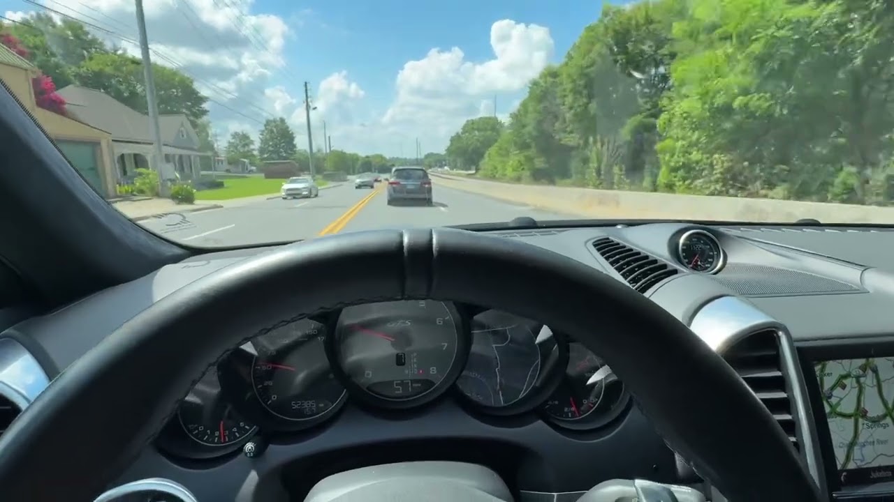 2014 Porsche Cayenne GTS Driving Video