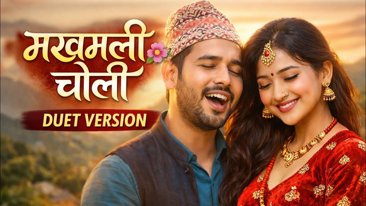 “मखमली चोली माथि 🌸 | male voice & Female voice/ Duet Folk Love Song | New Nepali Song”