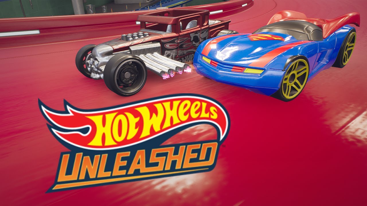 HOT WHEELS UNLEASHED - BoneShaker College Campus Hot Wheels Race