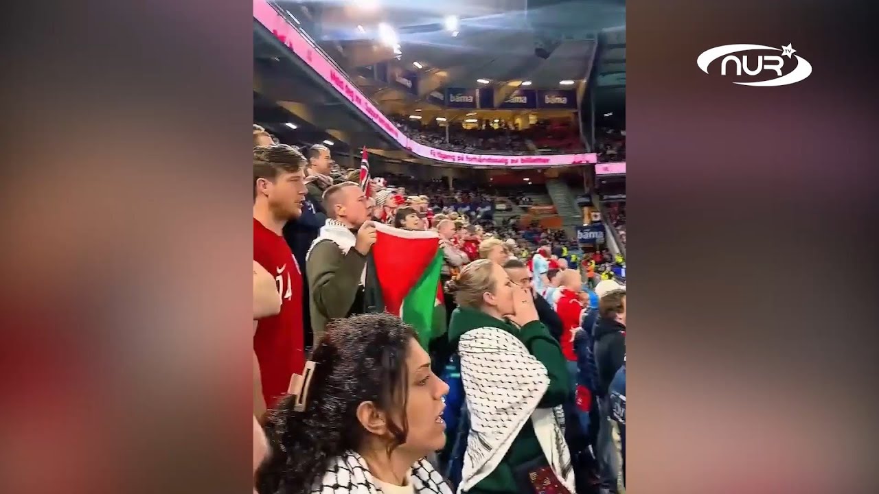 Norway defeated Israel and supported Palestine!
