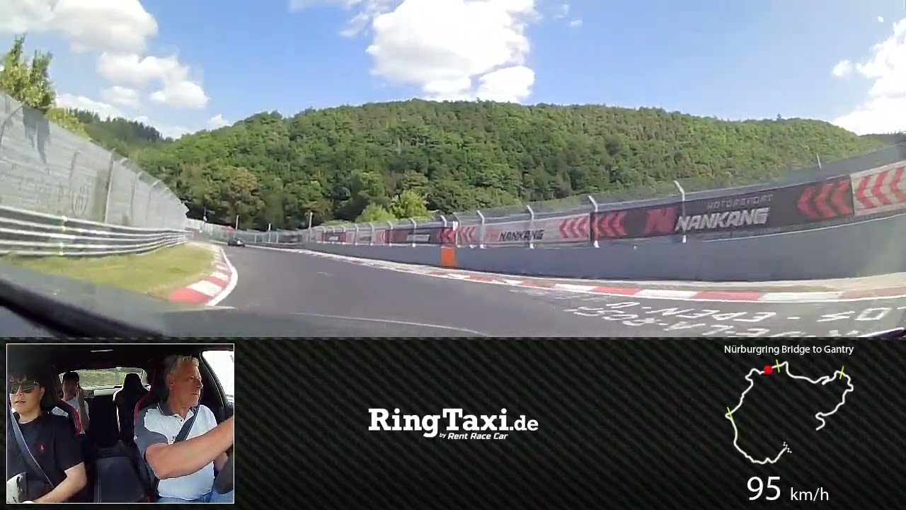 n&uuml;rburgring Nordschleife RingTAXI M5CS