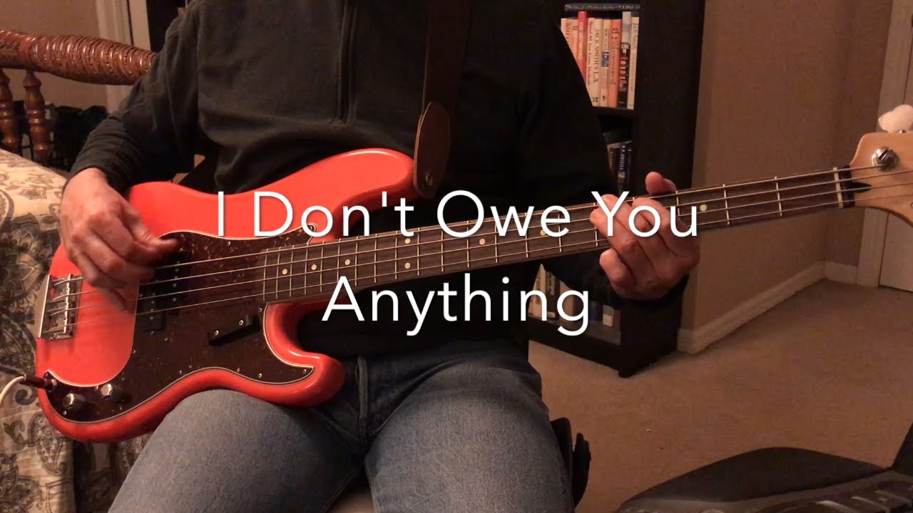 I Don't Owe You Anything BASS - The Smiths