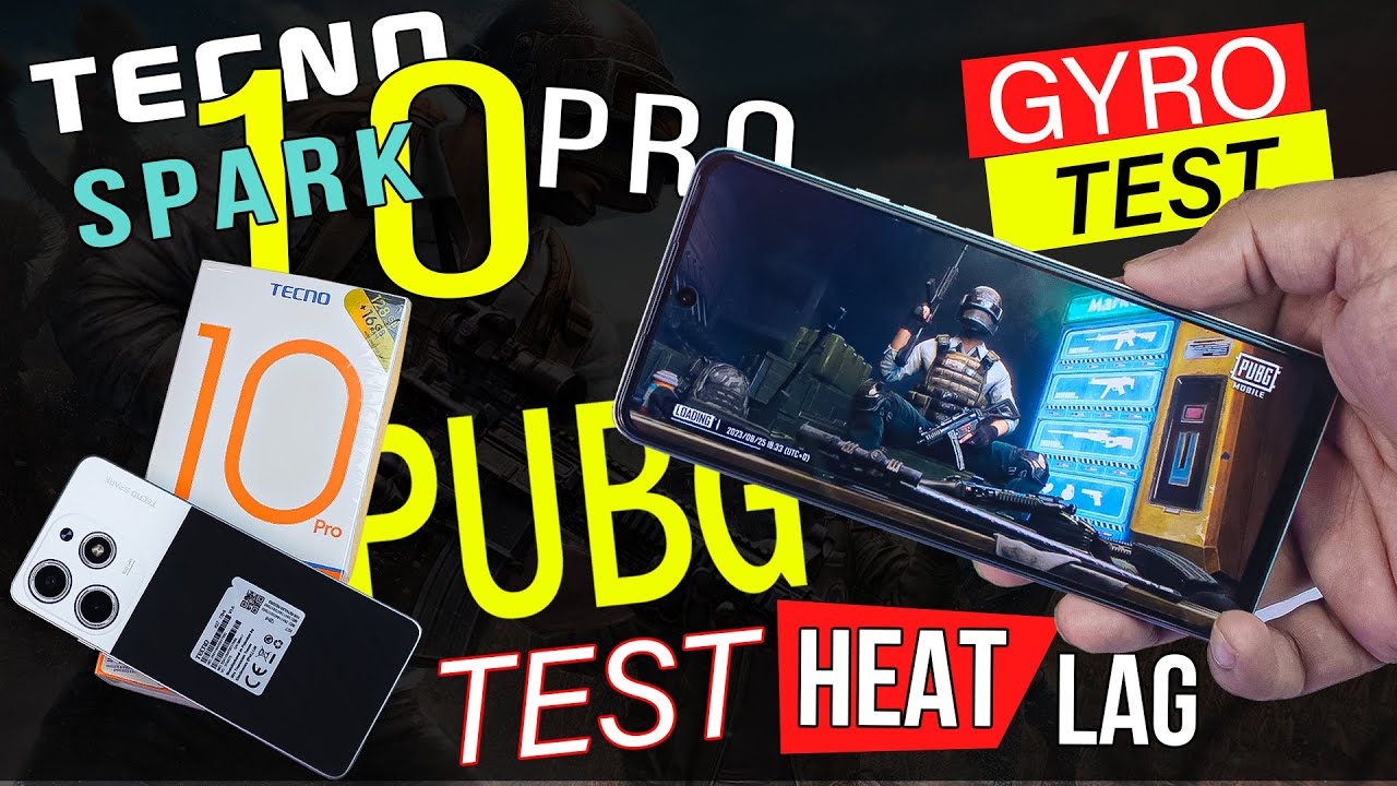 Tecno Spark 10 Pro Pubg Test | Gaming Review 