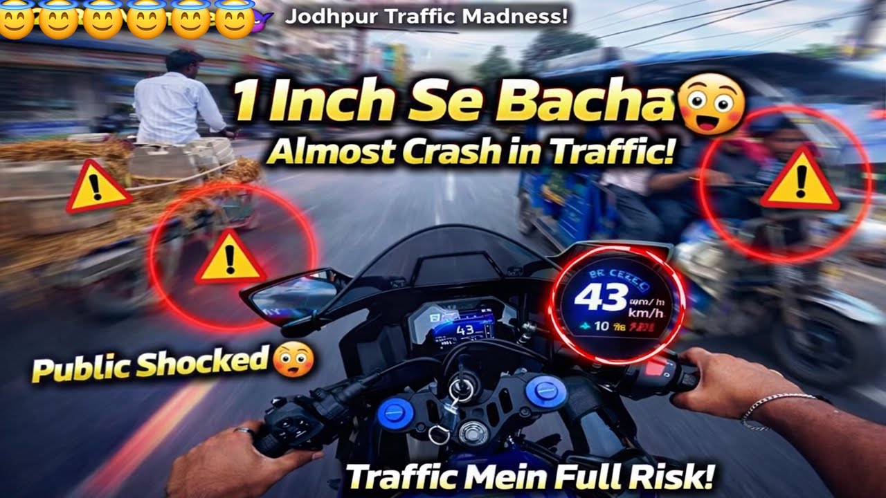 New R15 V4 Market Ride 🔥 Public Reaction Dekh Ke Shock Ho Jaoge! 😱