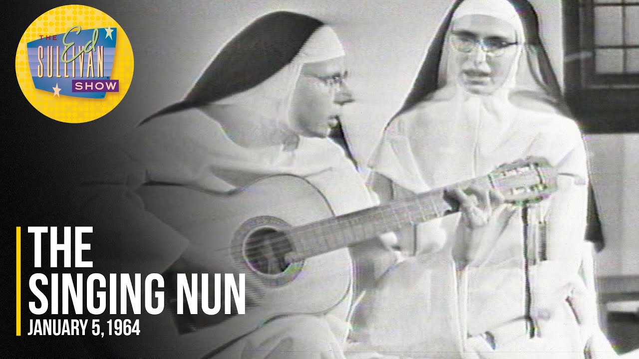 The Singing Nun (Sœur Sourire) "Dominique & Les Pieds Des Missionnaires" on The Ed Sullivan Show