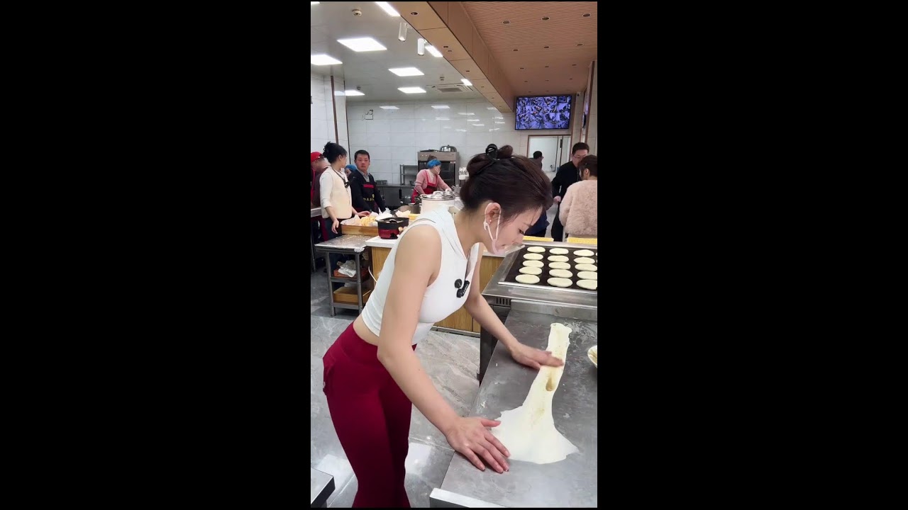 Uncut Flatbread Livestream | Real-Time Chinese Baking Workflow | Ambient Sounds