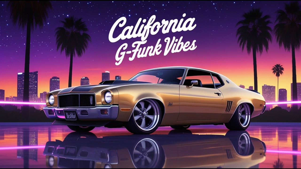 Cali Golden Hour G-Funk 🌅 | Palm Trees & Chill Hip Hop Flow