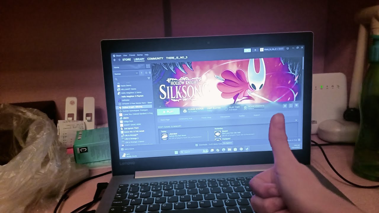 Hollow knight silk song part 1