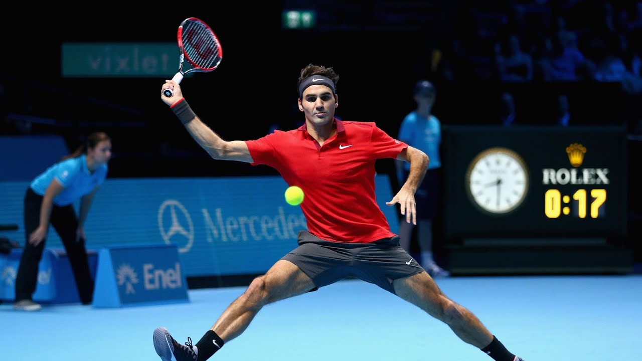 Roger Federer vs Milos Raonic - ATP World Tour Finals 2014: Round Robin: Highlights