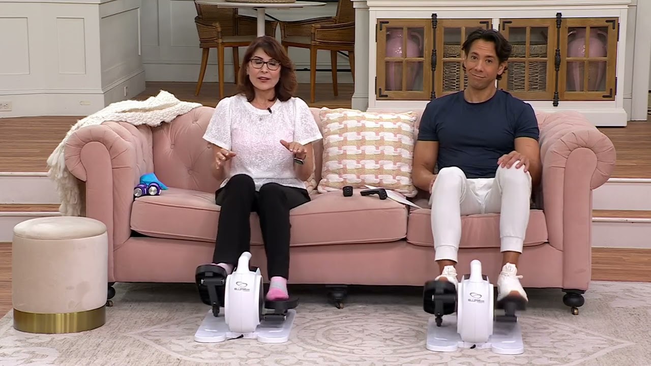 Эллипсовый моторизованный тренажер для ног LegXercise на QVC