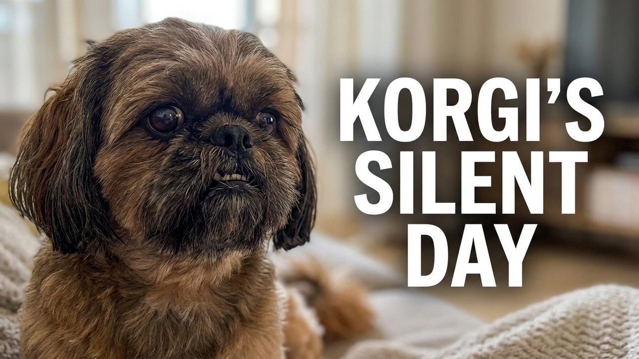Day in the life of a Shih Tzu named Korgi #silentvlog
