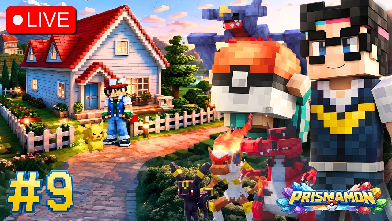 🔴 PRISMAMON #9 - VISITAMOS A ASH ANTES DE LA LIGA POKEMON 🔴