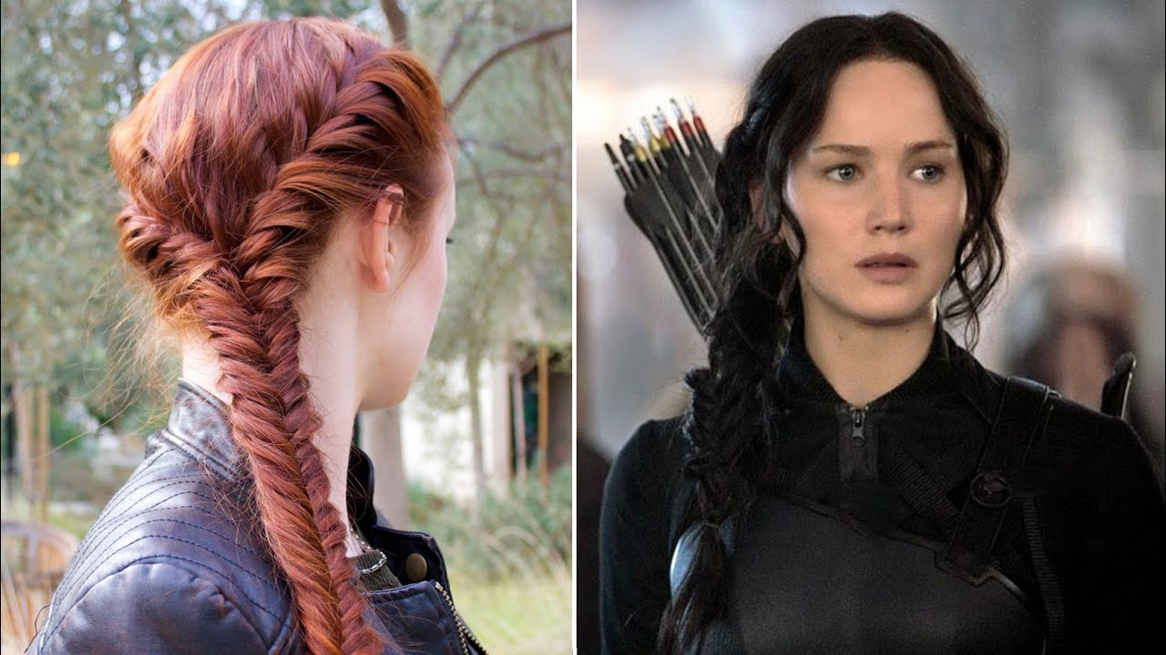 Hunger Games Hair Tutorial - Katniss' Mockingjay Battle Braid