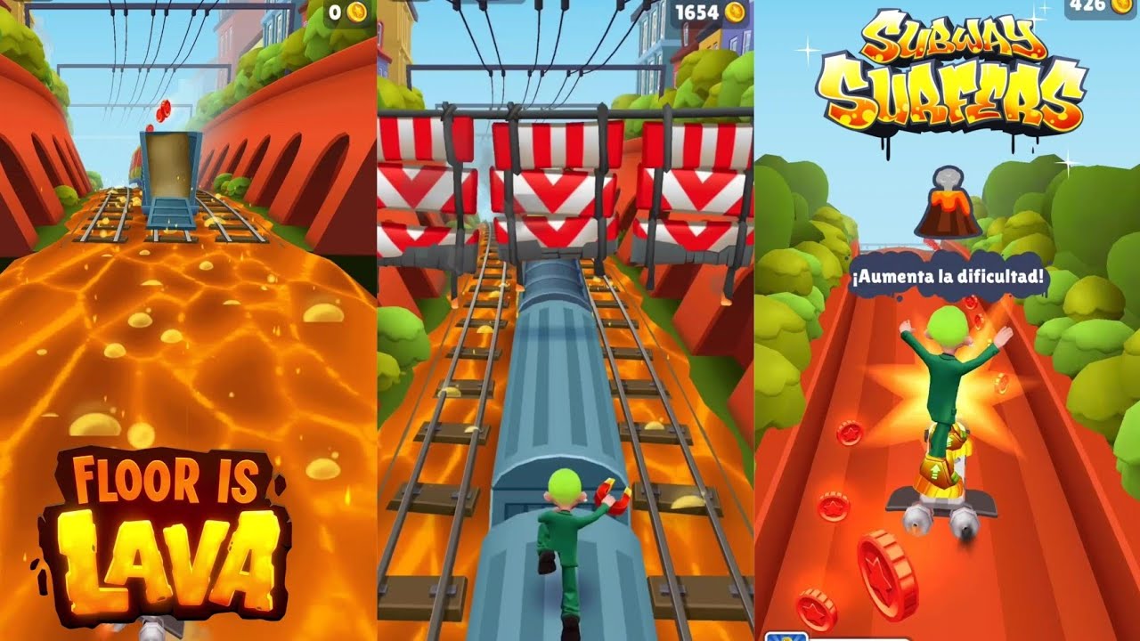 🔥 Floor Is Lava in Subway Surfers Classic 2026 | No Floor Challenge
