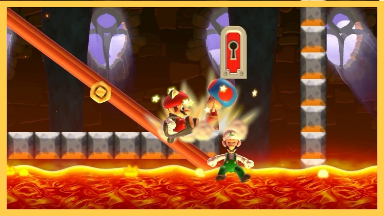 Как раскаленная лава [Super Mario Maker 2 - Battle Together]