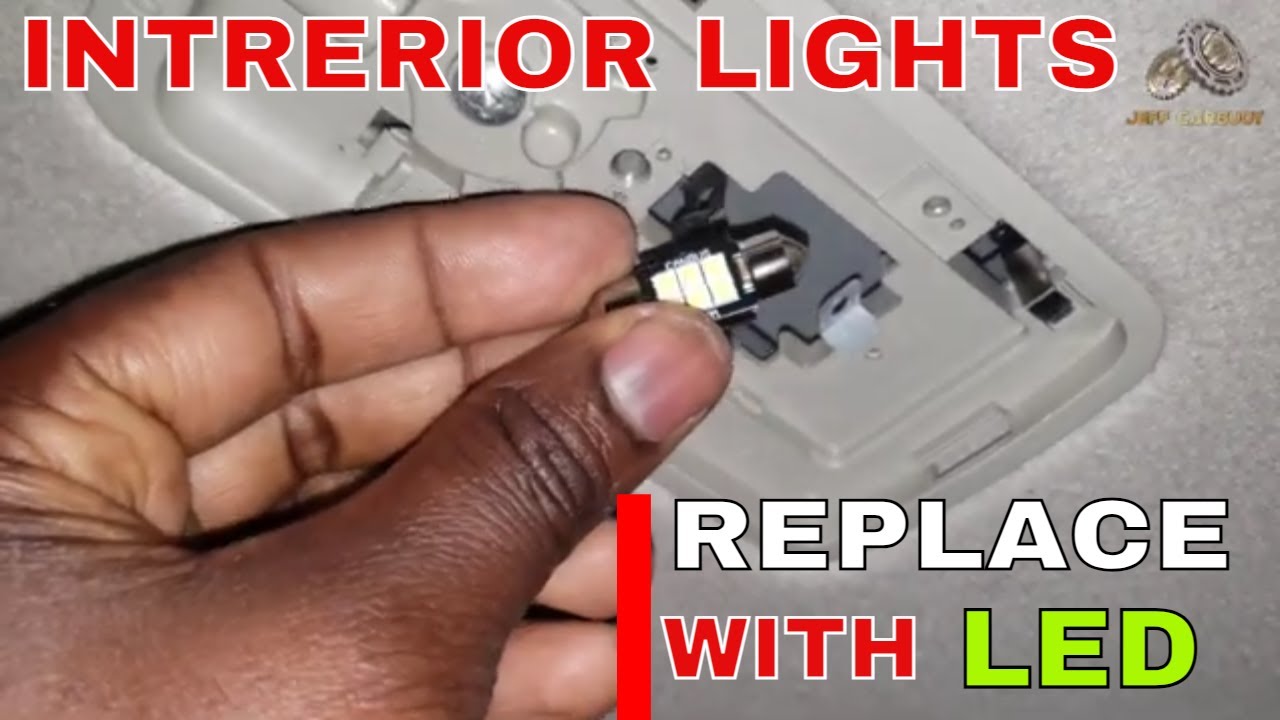 Removing and Replacing Interior Lights With LED  Bulb Nissan Rogue