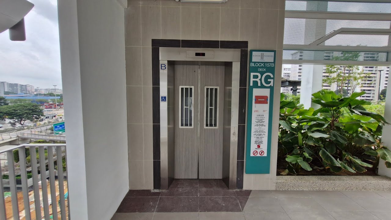 Hitachi lifts at Blocks 156B and 157B Bishan Towers
