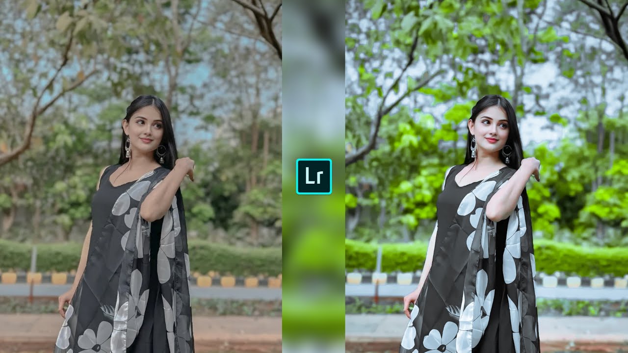 Grey and lime green tone Lightroom photo editing//Lightroom preset download free//