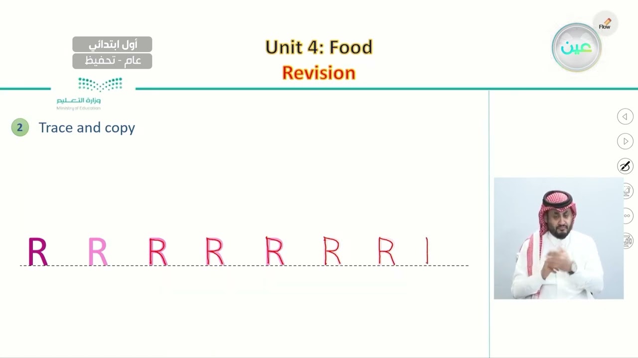 Unit 4 - Food - Phonics - P:33 - اللغة الإنجليزية - أول ابتدائي