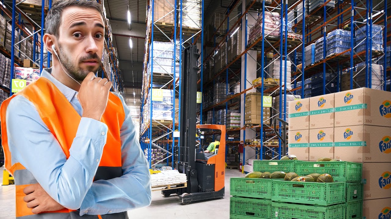 Une journée dans un entrepôt logistique