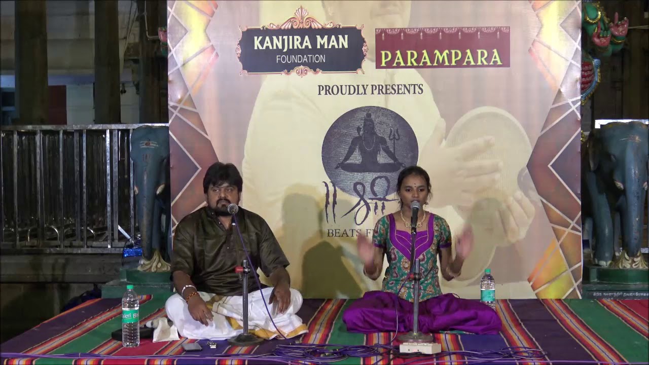 Beats Festival -  Day 3 - Konnakol performance by Vidwan Somasekara Jois and Vidhushi Shivapriya