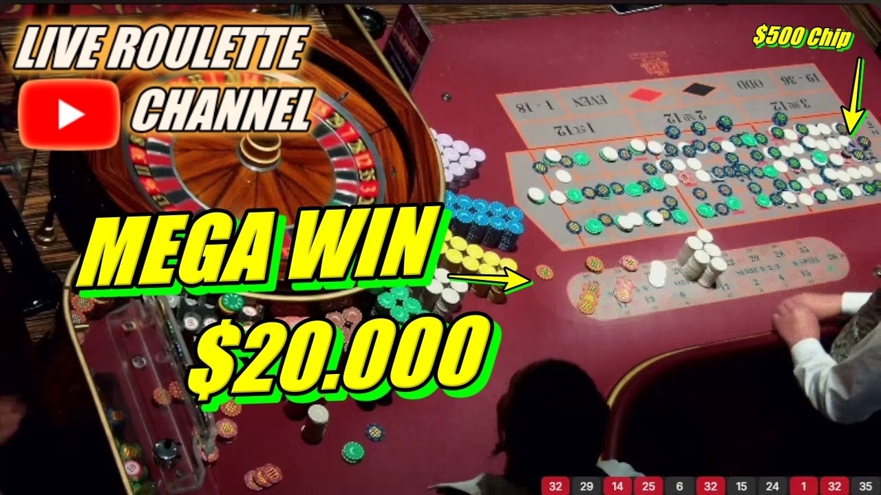 🔴LIVE ROULETTE | 💰 MEGA WIN 💲20.000 In Real Vegas Casino 🎰 $500 Chips Bets Exclusive ✅ 2026-05-18