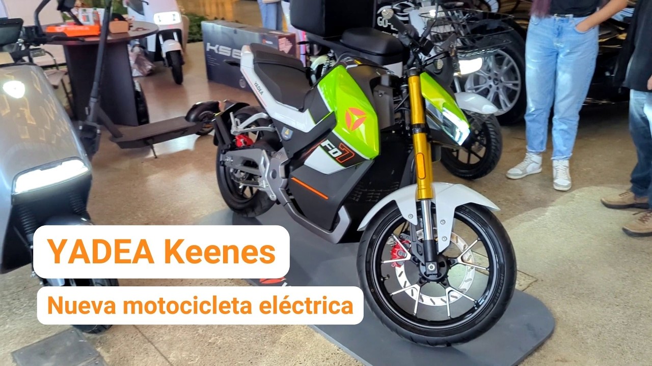 Yadea Keenes - Nueva Moto eléctrica presentada en Costa Rica