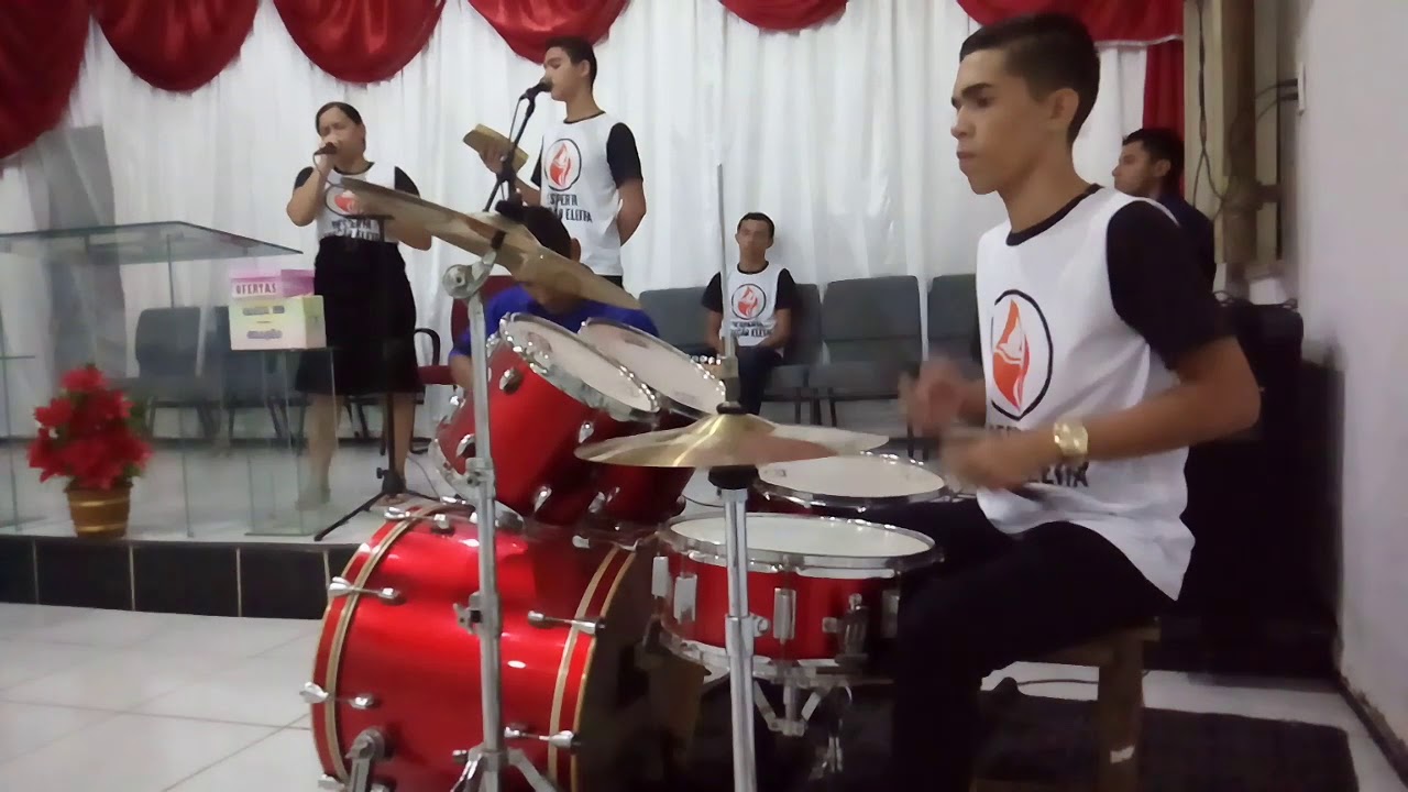 Hino da Harpa Cristã 212 | Os guerreiros, na bateria