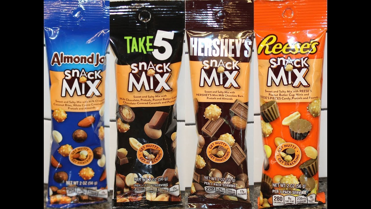 Almond Joy, Take 5, Hershey’s & Reese’s Snack Mix Review