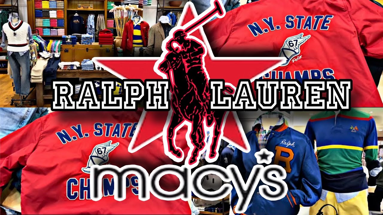 SHOPPING FOR POLO RALPH LAUREN AT MACYS | SHOP WITH ME‼️