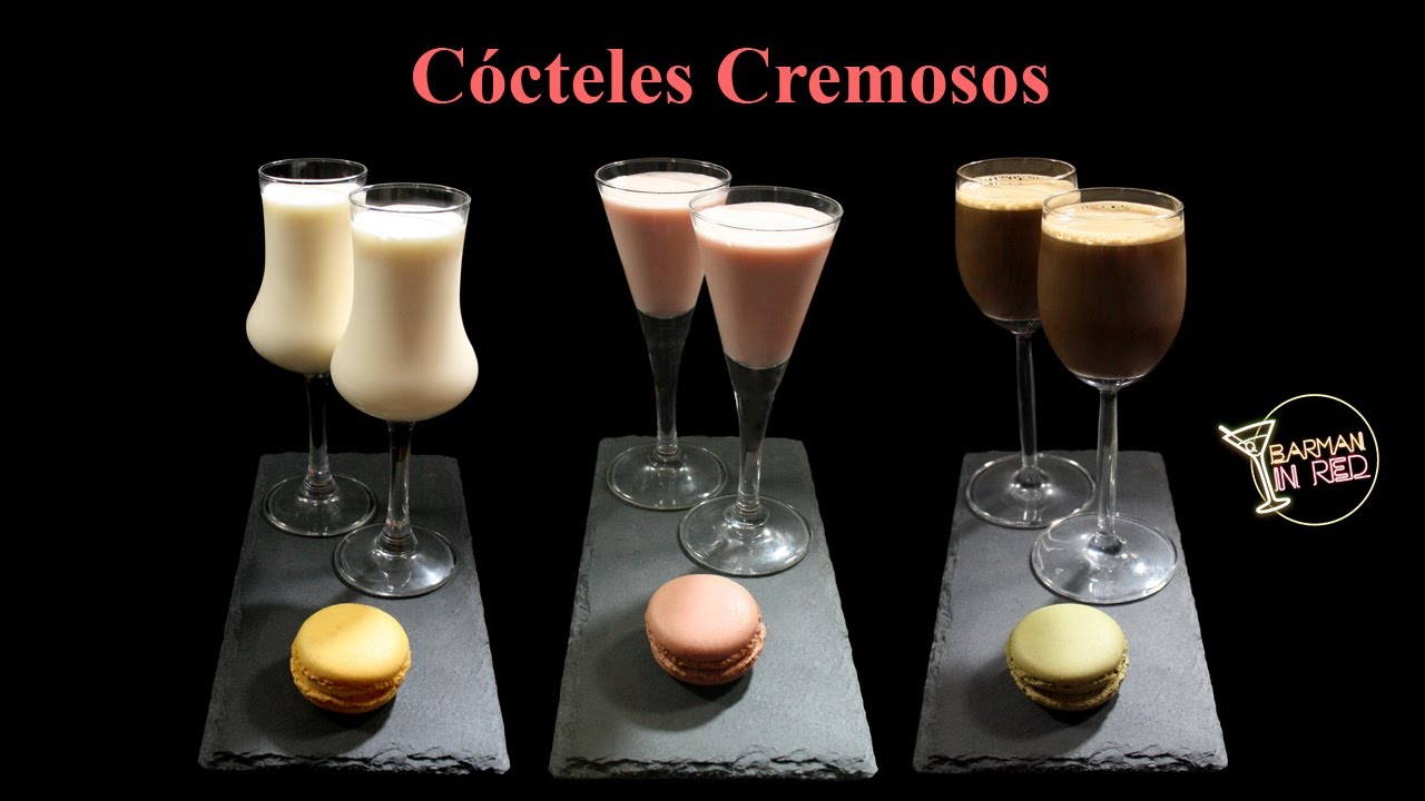 3 Cócteles muy Ricos y Cremosos