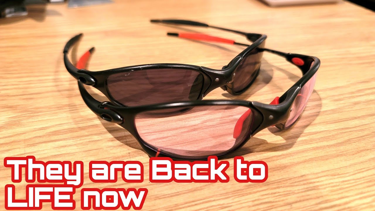 Oakley Juliets CARBON from Edmonton Alberta loose Nosebridge Repair #oakley #oakleysunglasses