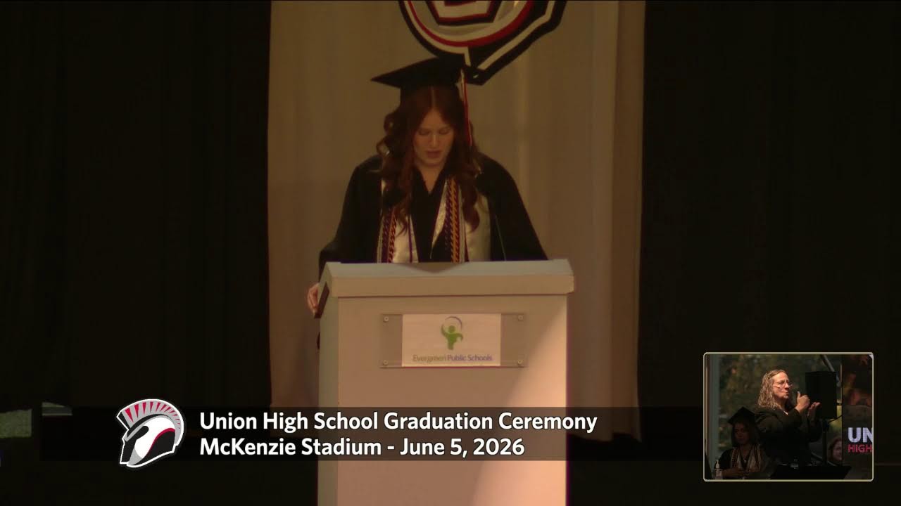 Union High School Graduation Ceremony - June 5, 2026