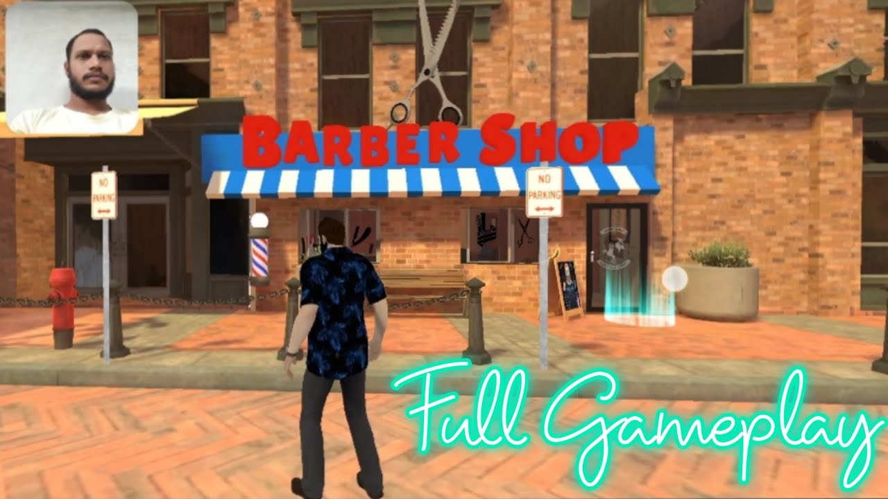 Barber Shop Hair Salon Sim 3D Full Gameplay Walkthrough Offline Game Call Me Legend Aakash