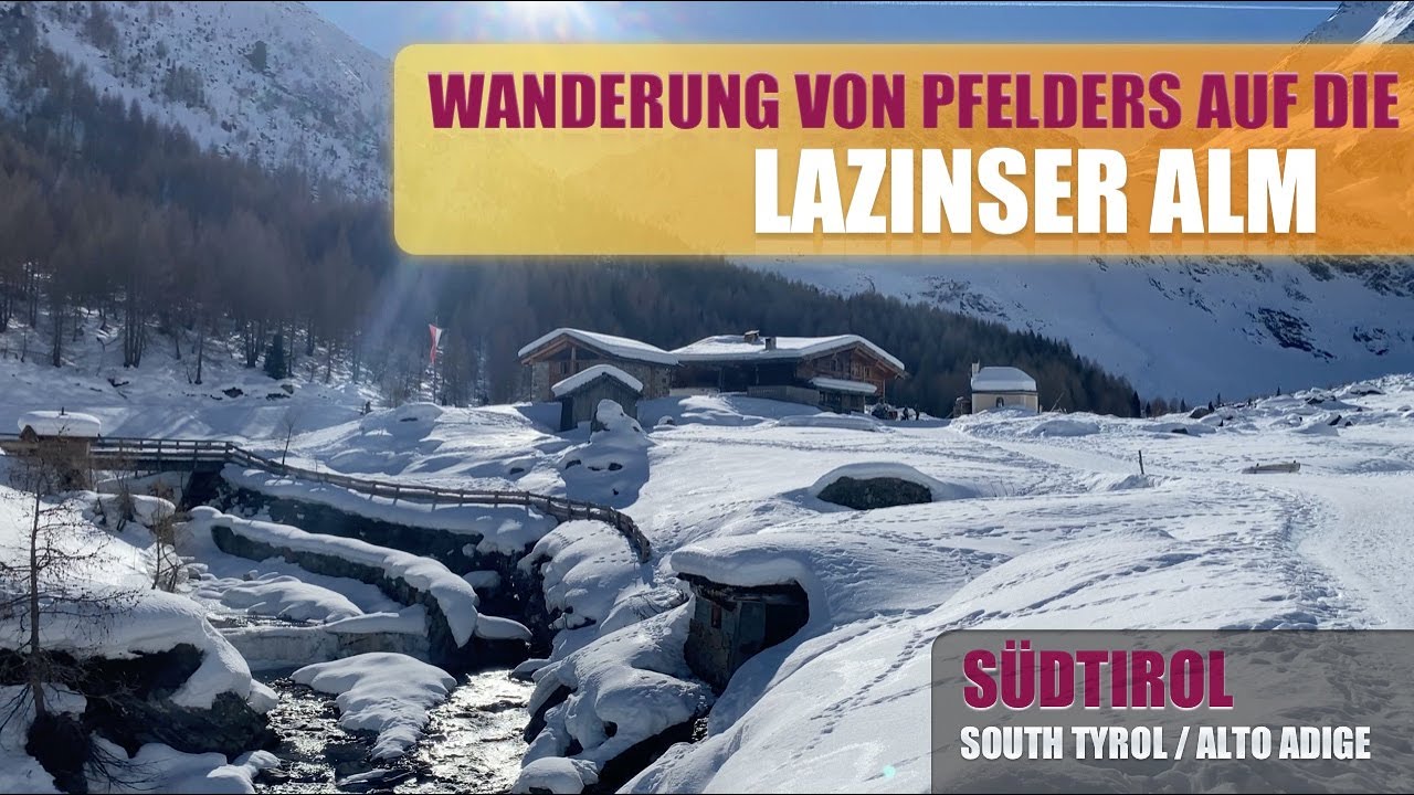 Wanderung von Pfelders auf die LAZINSER ALM
